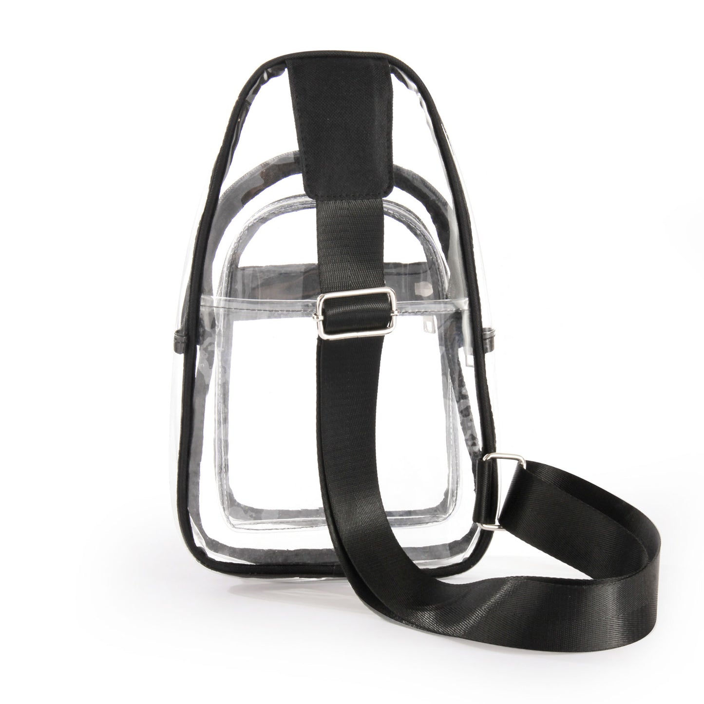 Approved stadium clear belt crossbody fanny purse bag for concerts sports beach 0.4MM PVC