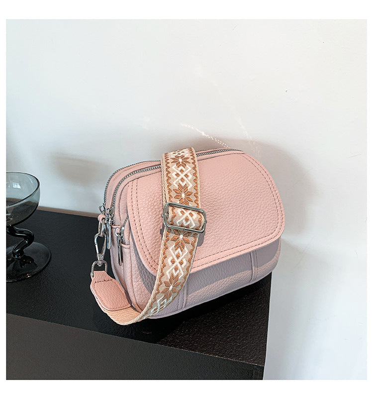 Pu leather crossbody shoulder bag purse for women teens daily outings